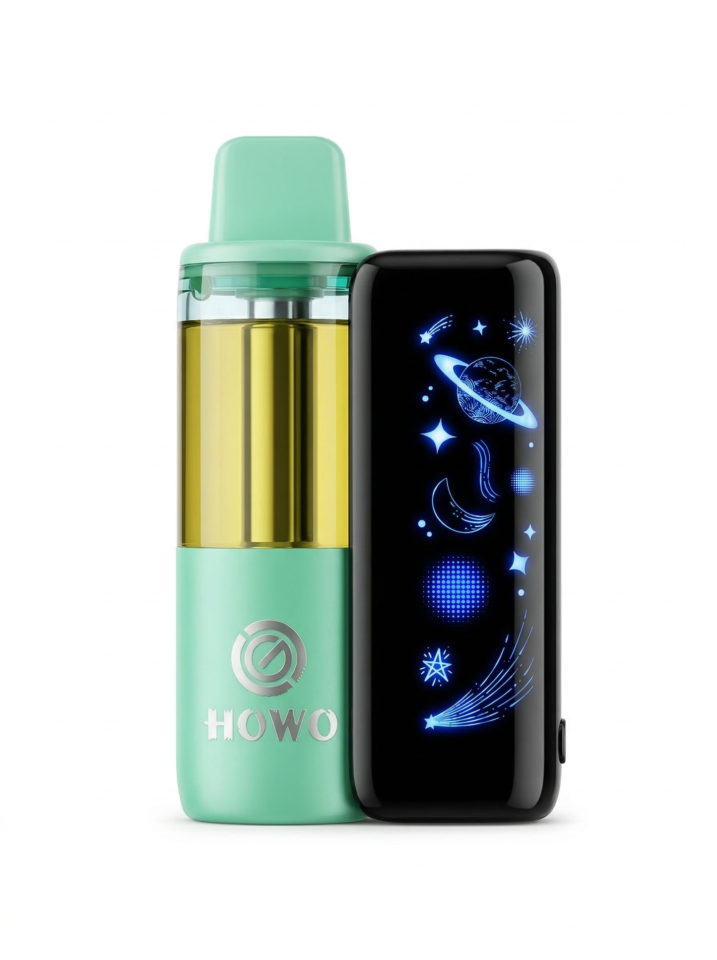HOWO 50K Starter Kit – Device + Pod, 5% Nicotine, Adjustable Airflow